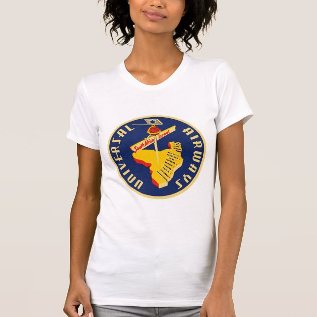 Universal Airways ~ South Africa to Israel T-Shirt (Front)