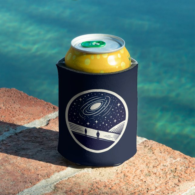 Universal Contemplation Blanket Minimalist Cosmic Can Cooler (In Situ Pool)