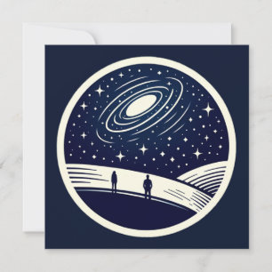 Universal Contemplation Blanket Minimalist Cosmic Invitation