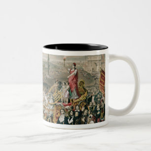 Universal Democratic & Social Republic Two-Tone Coffee Mug