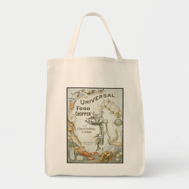 UNIVERSAL FOOD CHOPPER TOTE BAG (Front)