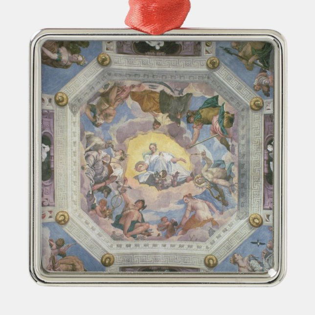 Universal Harmony, or Divine Love, from the ceilin Metal Ornament (Front)