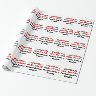 Universal HealthCare Wrapping Paper