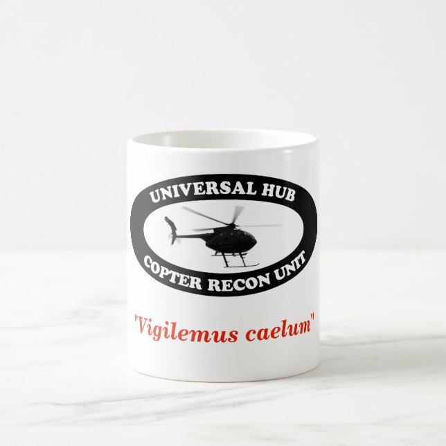 Universal Hub Copter Recon Unit mug (Center)