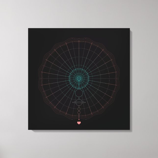universal love canvas print (Front)