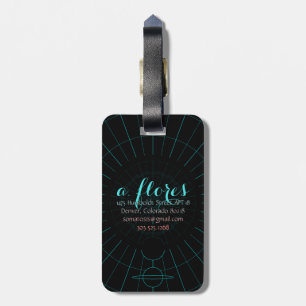 universal love luggage tag