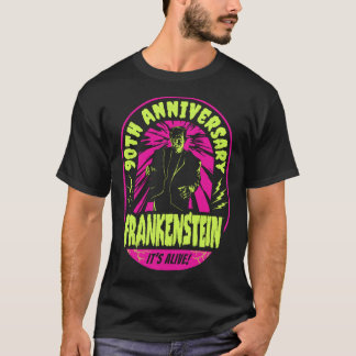 Universal Monsters Artist Series Frankenstein Stam T-Shirt