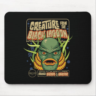 Universal Monsters Creature Retro Halloween Mask Mouse Pad