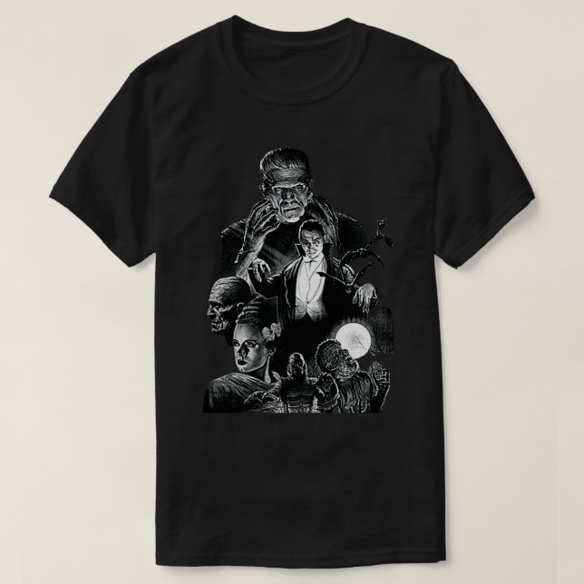 Universal Monsters T-Shirt (Design Front)