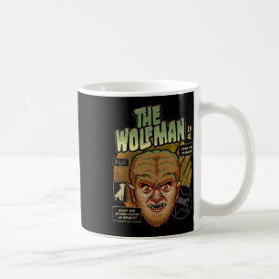 Universal Monsters The Wolf Man Vintage Halloween  Coffee Mug