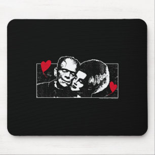 Universal Monsters Valentines Day Frankenstein And Mouse Pad