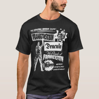 Universal Monstershe Original Horror Show family T-Shirt