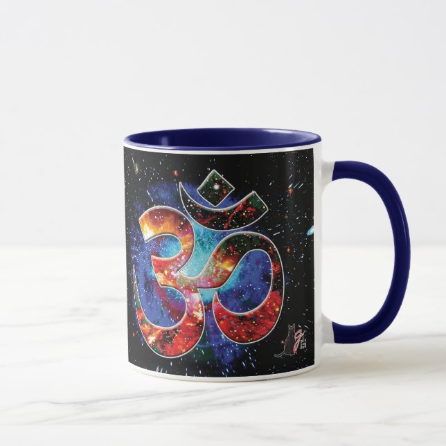 Universal OM Asana Mug (Right)