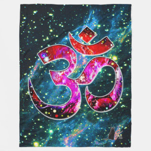 Universal OM Bodhi Fleece Blanket