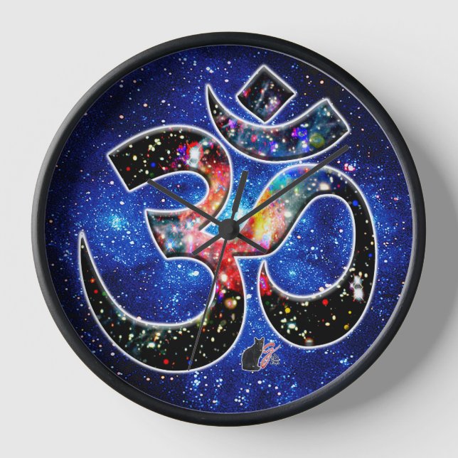 Universal OM Dhyana Clock (Front)
