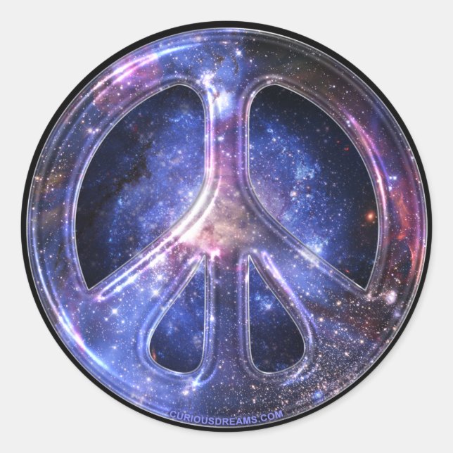 Universal Peace Sticker (Front)
