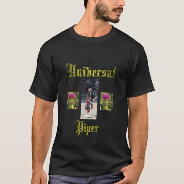 Universal Piper. T-Shirt (Front)
