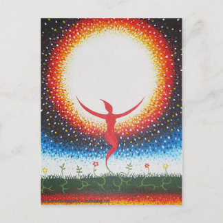 Universal roots postcard