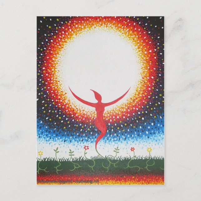 Universal roots postcard (Front)