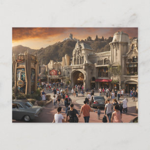 Universal Studios Hollywood (3) Postcard