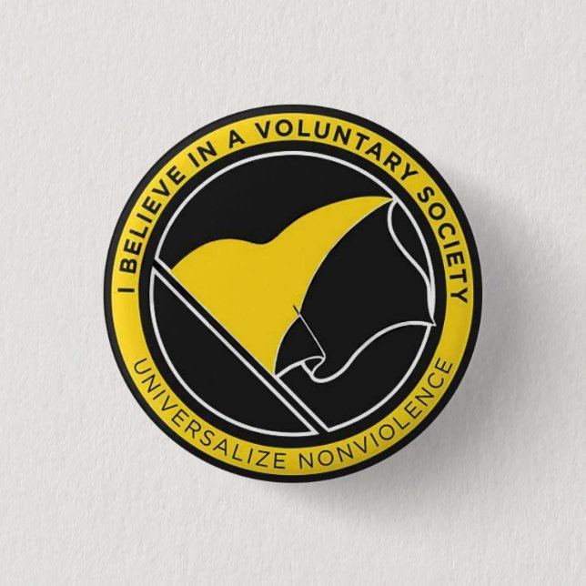 Universalise non-violence badge (Front)