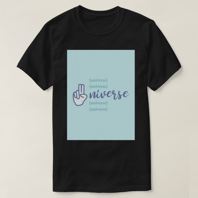 Universe 1 T-Shirt (Design Front)