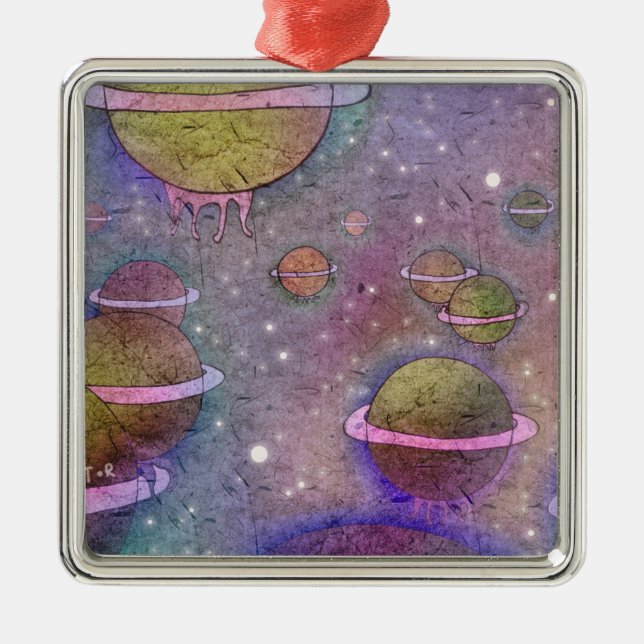 Universe 2012 metal tree decoration (Front)