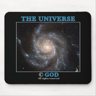 Universe Copyright Mouse Pad