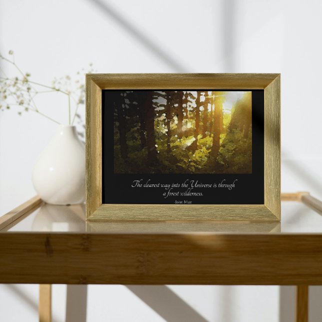 Universe Forest Muir Quote Poster (Creator Uploaded)