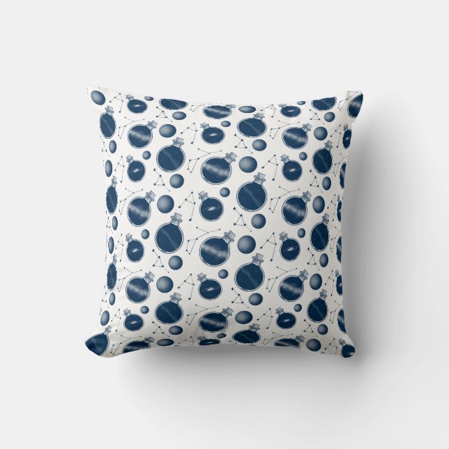 Universe in a Bottle Cushion (Front)
