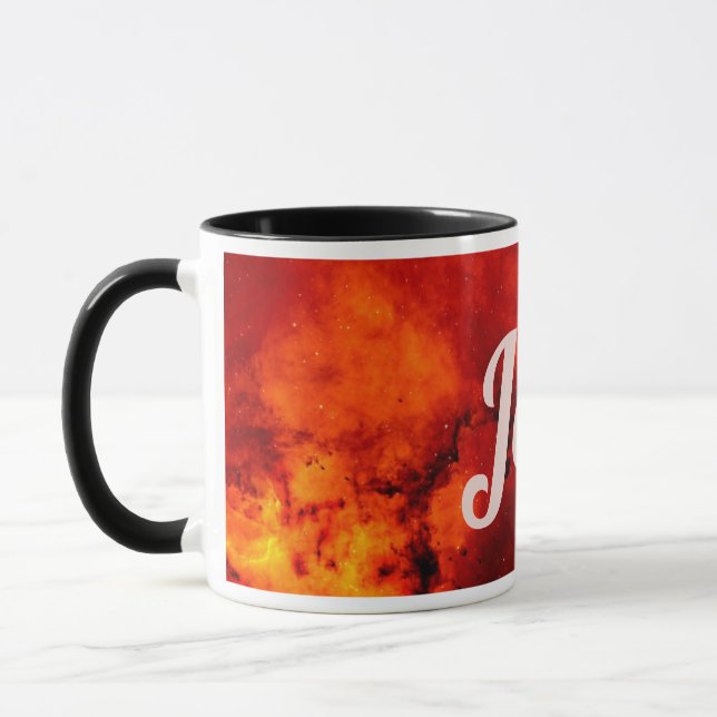 Universe-Inspired Ceramic Mug (Left)