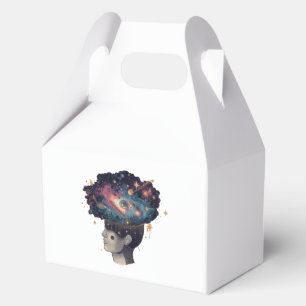 Universe of Thoughts – Surreal Cosmic Mind Illustr Favour Box