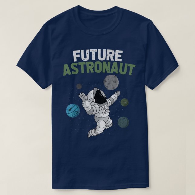 Universe Planets Science Outer Space Future Astron T-Shirt (Design Front)