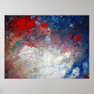 Universe Poster - Abstract Art Cosmos Milky Way