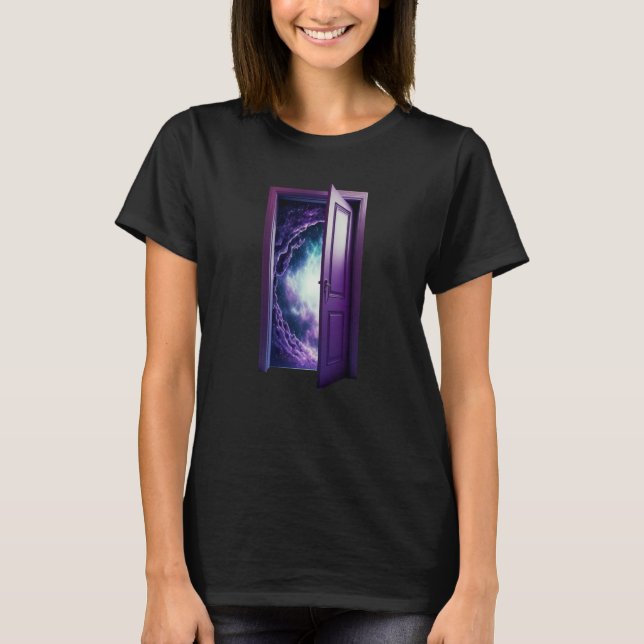 Universe Space Door T-Shirt (Front)