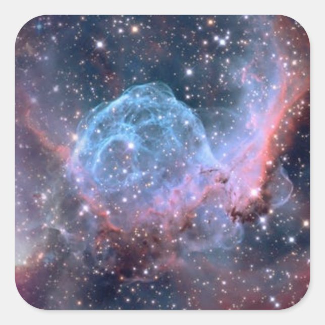 Universe square stickers (Front)