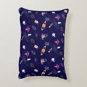 Universe theme decorative cushion