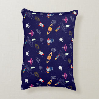 Universe theme decorative cushion
