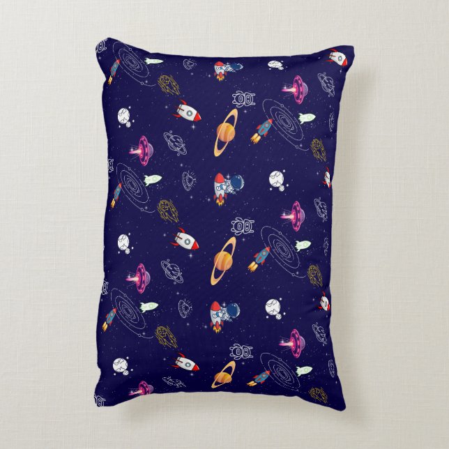 Universe theme  decorative cushion (Back(Vertical))