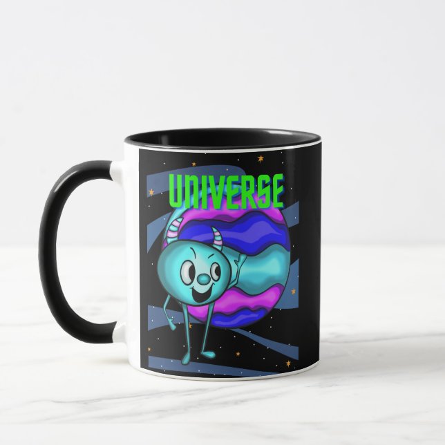 UNIVERSE , UFO MUG (Left)