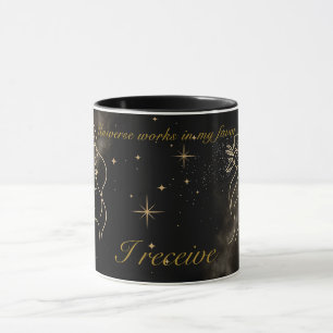 "Universe Works In My Favour" Affirmation  Mug