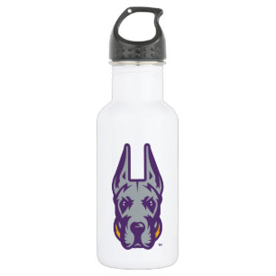 University at Albany Great Dane Mascot Head 532 Ml Water Bottle