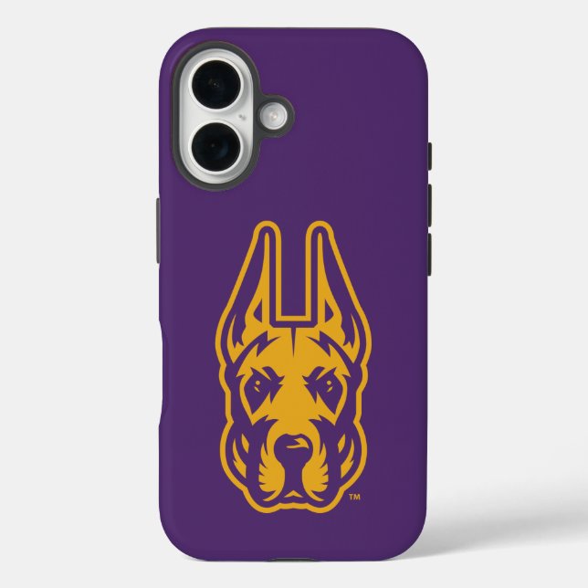 University at Albany Great Dane Mascot Head Case-Mate iPhone Case (Back)