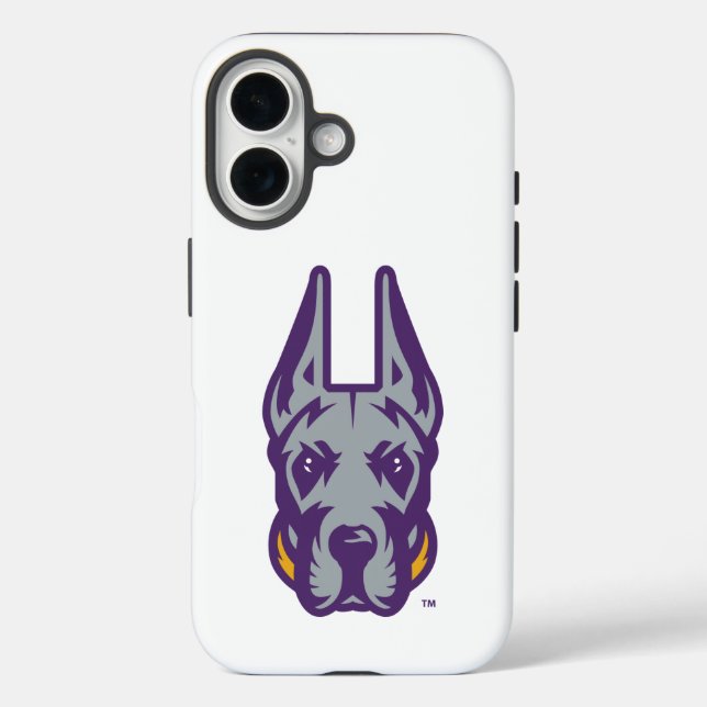 University at Albany Great Dane Mascot Head Case-Mate iPhone Case (Back)