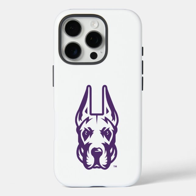 University at Albany Great Dane Mascot Head Case-Mate iPhone Case (Back)