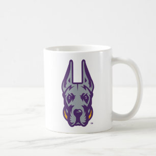 University at Albany Great Dane Mascot Head Coffee Mug