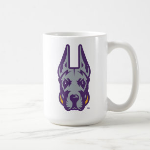 University at Albany Great Dane Mascot Head Coffee Mug
