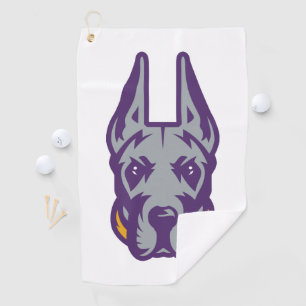 University at Albany Great Dane Mascot Head Golf Towel