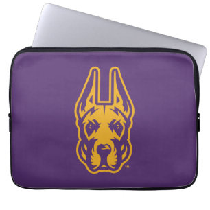 University at Albany Great Dane Mascot Head Laptop Sleeve
