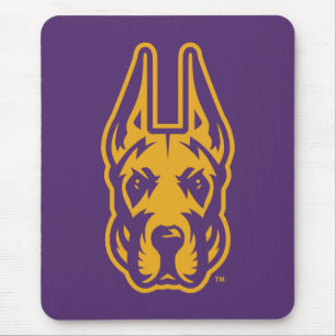 University at Albany Great Dane Mascot Head Mouse Pad